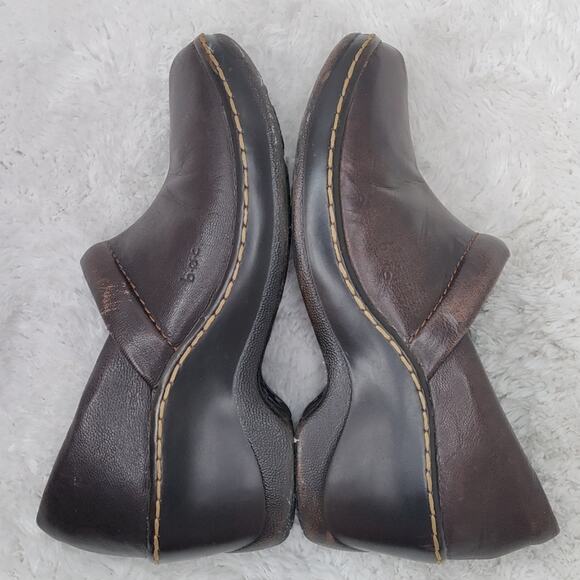 B.o.c brown clogs sz 7 - Picture 6 of 9